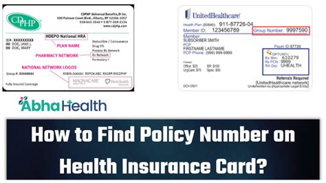 finding policy number on insurance card health smart|where to find policy number on insurance card.